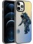 Apple iPhone 13 Pro Max Kılıf Desenli Dragon Serisi Sert Kapak Gri 1