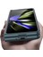Samsung Galaxy Z Fold 5 Kılıf Kıpta Sert Pc Kapak Renkli Gümüş 3