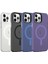 Casestreet Apple iPhone 12 Pro Kılıf C-Pro Arkası Buzlu Transparan Flex Tuşlu Magsafeli Renksiz 2