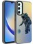 Galaxy A34 Kılıf Desenli Kamera Çerçeveli Sert Dragon Kapak Astronot 1