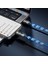 CA-3600 Type-C To Lightning Dijital Ekranlı iPhone Şarj & Data Kablosu 1.2m - Siyah 4