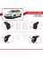 Toyota Auris Tourıng Sports (E180) 2012-2018 Arası ile Uyumlu Ace-2 Ara Atkı Tavan Barı Siyah 5