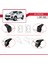 Kia Sportage (Ql) 2017-2022 Arası ile Uyumlu Ace-2 Ara Atkı Tavan Barı Siyah 5