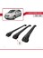 Toyota Sienna (XL20) 2004-2010 Arası ile Uyumlu Ace-1 Ara Atkı Tavan Barı Siyah 3 Adet Bar 4