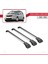 Toyota Corolla Verso (AR10) 2002-2003 Arası ile Uyumlu Ace-1 Ara Atkı Tavan Barı Gri 3 Adet Bar 3