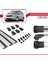 Toyota Corolla Verso (AR10) 2002-2003 Arası ile Uyumlu Ace-1 Ara Atkı Tavan Barı Gri 3 Adet Bar 5