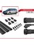 Skoda Octavia (1u) 1998-2004 Arası ile Uyumlu Ace-1 Ara Atkı Tavan Barı Siyah 3 Adet Bar 5