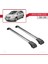 Toyota Sienna (XL20) 2004-2010 Arası ile Uyumlu Ace-1 Ara Atkı Tavan Barı Gri 3
