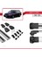 Saab 9-5 (YS3E) 1998-2010 Arası ile Uyumlu Ace-1 Ara Atkı Tavan Barı Gri 5