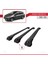 Peugeot 308 Sw (T7) 2008-2013 Arası ile Uyumlu Ace-1 Ara Atkı Tavan Barı Siyah 3 Adet Bar 4