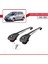 Toyota Corolla Verso (E120) 2004-2008 Arası ile Uyumlu Ace-1 Ara Atkı Tavan Barı Gri 4