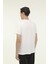 M-SN234 Bsc Raw Edge 3fx Beyaz Erkek Kısa Kol T-Shirt 2