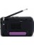 Bluetoothlu Fm Radyo USB Tf Kart Şarjlı Cep Radyosu Icf-8bt 4