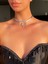 Gümüş Ipli Zirkon Taşlı Haç Choker 3