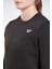 Rı Sl French Terry Siyah Kadın Sweatshirt 3