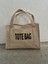 Kanvas Kumaş Totebag Vizon Kadın Omuz Çantası 3