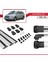 Kia Carnival (Vq) 2006-2014 Arası ile Uyumlu Ace-1 Ara Atkı Tavan Barı Gri 3 Adet Bar 5