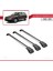 Alfa Romeo 156 Crosswagon (T932) 2000-2007 Arası ile Uyumlu Ace-1 Ara Atkı Tavan Barı Gri 3 Adet Bar 3