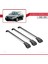 Alfa Romeo 156 Sportwagon (T932) 2000-2007 Arası ile Uyumlu Ace-1 Ara Atkı Tavan Barı Gri 3 Adet Bar 3