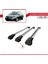 Alfa Romeo 156 Sportwagon (T932) 2000-2007 Arası ile Uyumlu Ace-1 Ara Atkı Tavan Barı Gri 3 Adet Bar 4
