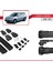 Citroen C-Crosser 2006-2013 Arası ile Uyumlu Ace-1 Ara Atkı Tavan Barı Siyah 5