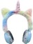 Pazarız Kablosuz Sevimli Unicorn Peluş Tüylü Kız Çocuk Kulaklığı Wirelles Headphone 2
