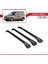 Vauxhall Combo D 2012-2018 Arası ile Uyumlu Ace-1 Ara Atkı Tavan Barı Siyah 3 Adet Bar 3