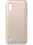 Samsung Galaxy A01 Kılıf Premium Rubber Silikon - Gold 1