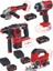 Te-Cı 18 Bl Vidalama Herocco 18 V Kırıcı Axxio 18/125 Taşlama Te-Js 18/80 Dekupaj 2X4.0+2X2.5AH Akülü Set 1