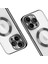 iPhone 14 Pro Kılıf Magsafe Özellikli Metal Lazer Silikon Kapak 2