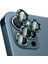 iPhone 13 Pro / 13 Pro Max Kamera Lens Koruyucu Cam Metal Kenarlı 3lü Set 1