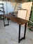Kütük Bar Masası Ceviz Rengi 200X50.CM 2