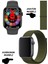 Akıllı Saat Nfc Özellikli Watch 8 Pro Bt Konuşma Özellikli Akıllı Saat Hasır Kordon 1