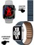 Apple Iphone Uyumlu Akıllı Saat Nfc Özellikli Bt Konuşma Özellikli Watch 8 Akıllı Saat Deri Krdn 1
