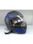 Jekai Jk-21 902 Model Güneş Vizörlü Çenededen Açılır Kask - Siyah-Mavi 1