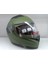 Jekai Jk-21 902 Model Güneş Vizörlü Çenededen Açılır Kask - Haki Yeşil 1