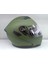 Jekai Jk-21 902 Model Güneş Vizörlü Çenededen Açılır Kask - Haki Yeşil 2