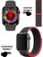 Samsung Uyumlu Akıllı Saat Nfc Özellikli Watch 8 Pro Bt Konuşma Özellikli Akıllı Saat Hasır Kordon 1