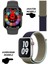 Samsung Uyumlu Akıllı Saat Nfc Özellikli Watch 8 Pro Bt Konuşma Özellikli Akıllı Saat Hasır Kordon 1