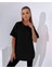 Oversize Kısa Kollu T-Shirt-Tayt Takım 0038 1