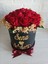 Orta Boy Kız Isteme Çiçeği/kutuda Kırmızı Gül/yapay Kız Isteme Çiçeği 3