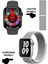 Huaweı Uyumlu Akıllı Saat Nfc Özellikli Watch 8 Pro Bt Konuşma Özellikli Akıllı Saat Hasır Kordon 1
