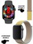 Akıllı Saat Samsung Uyumlu Nfc Özellikli Watch 8 Pro Bt Konuşma Özellikli Akıllı Saat Hasır Kordon 1