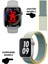 Akıllı Saat Apple Iphone Uyumlu Nfc Özellikli Watch 8 Pro Bt Konuşma Özellikli Akıllı Saat Hasır Kordon 1
