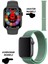 Akıllı Saat Apple Iphone Uyumlu Nfc Özellikli Watch 8 Pro Bt Konuşma Özellikli Akıllı Saat Hasır Kordon 1