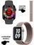Akıllı Saat Apple Iphone Uyumlu Nfc Özellikli Watch 8 Pro Bt Konuşma Özellikli Akıllı Saat Hasır Kordon 1