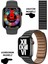 Akıllı Saat Apple Iphone Uyumlu Nfc Özellikli Bt Konuşma Özellikli Watch 8 Akıllı Saat Deri Krdn 1