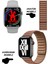 Akıllı Saat Apple Iphone Uyumlu Nfc Özellikli Bt Konuşma Özellikli Watch 8 Akıllı Saat Deri Krdn 1