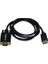 Qport Q-Dpv Dısplay Port(M) To Vga(M) 1.8 mt Kablo Çevirici Dönüştürücü Q-Dpv 3