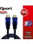 Qport HDMI To HDMI 15 M Altın Uçlu Kablo (Q-HDMI15) 2